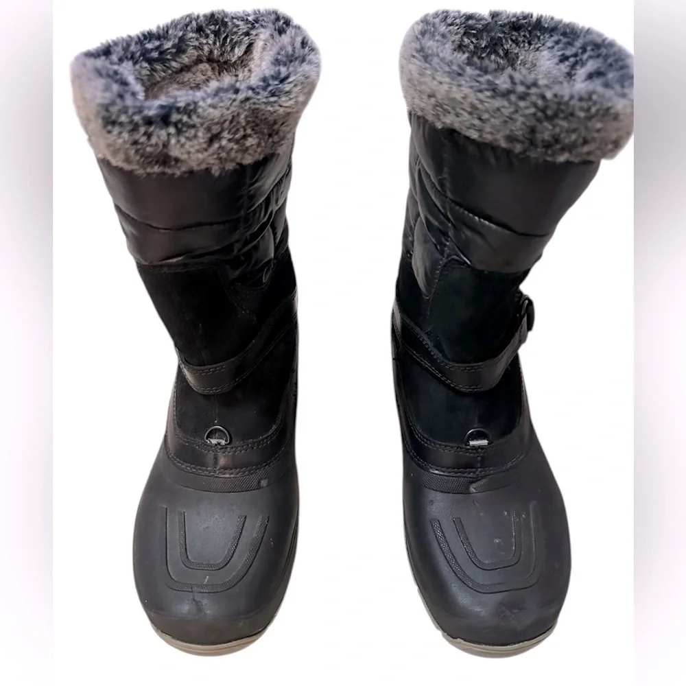 The North Face Women’s Winter Snow Boots Waterproof Black TNF Winter Grip Size 9